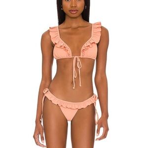 Tularosa ruffle bikini